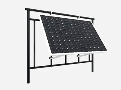 阳台栏杆太阳能电池板支架系统