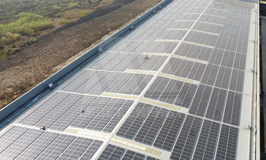 江门凯特精机彩钢瓦项目 1.6MW