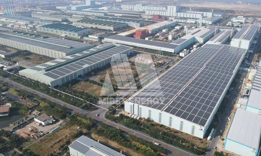 广东湛江彩钢瓦屋面光伏发电项目 30MW